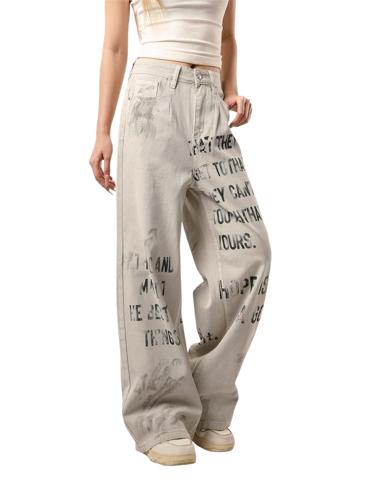 1057 CAGED JEANS