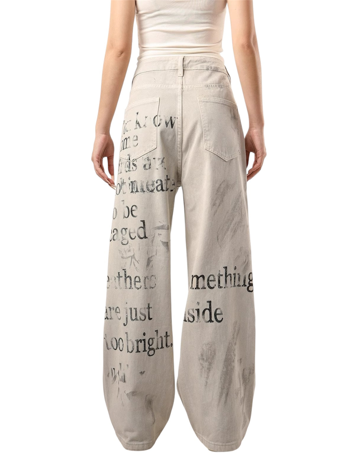 1057 CAGED JEANS