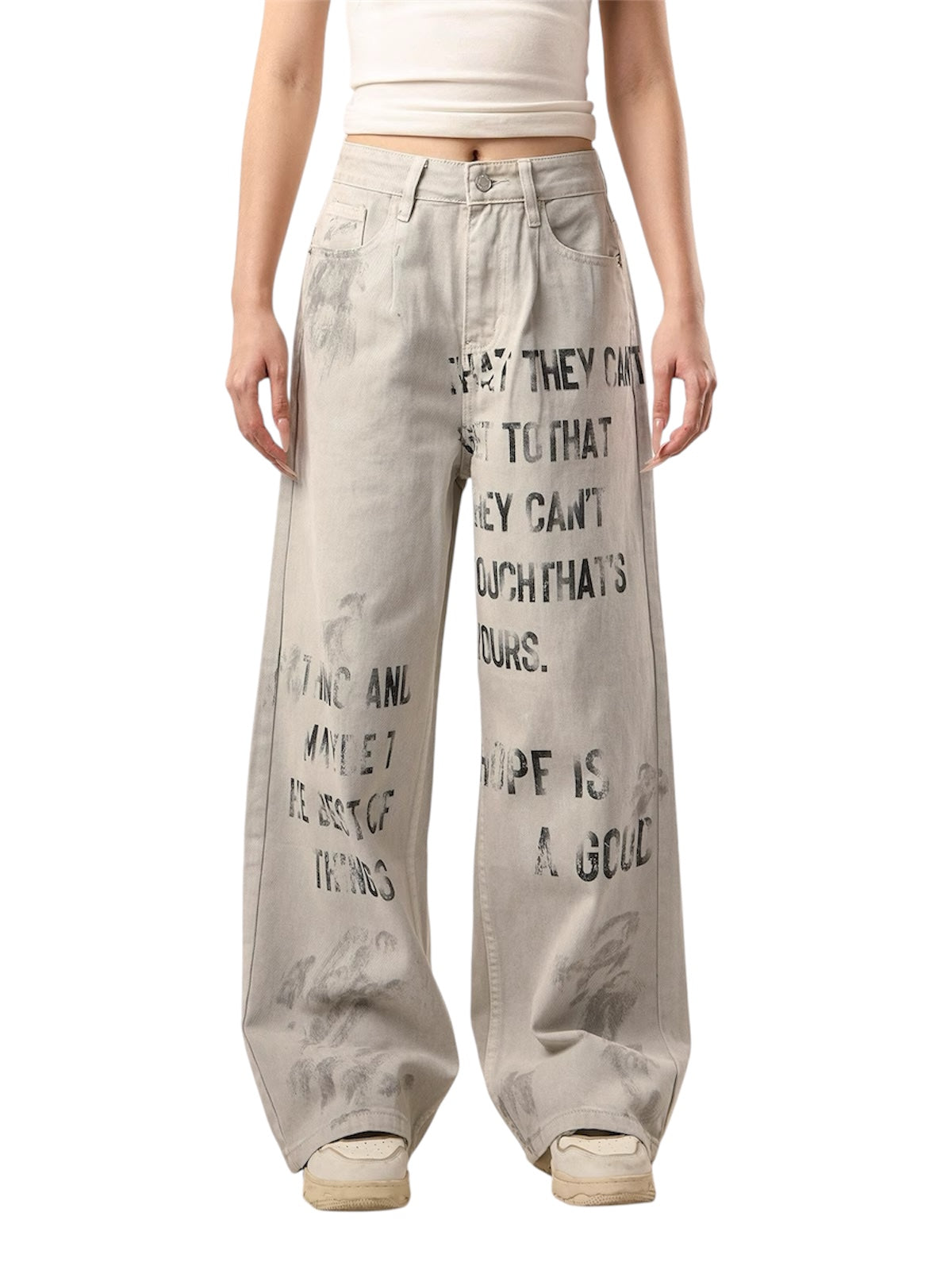 1057 CAGED JEANS