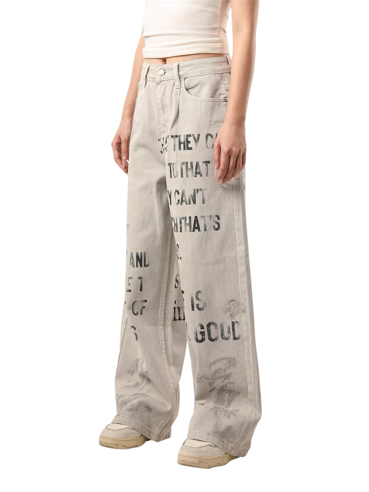 1057 CAGED JEANS