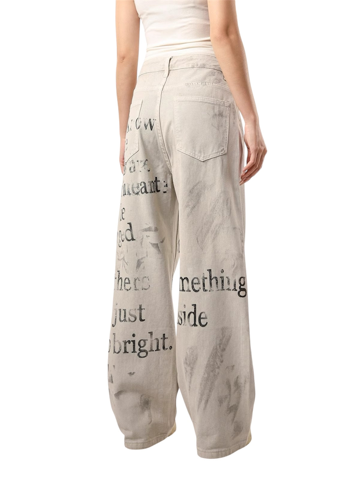 1057 CAGED JEANS