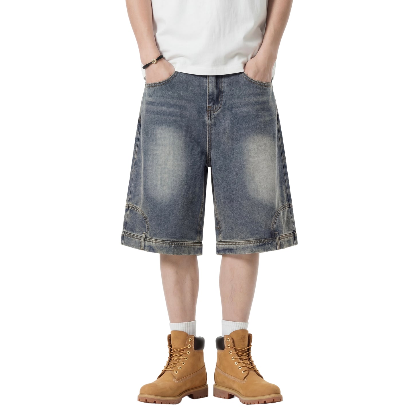 1129 DENIM SHORTS
