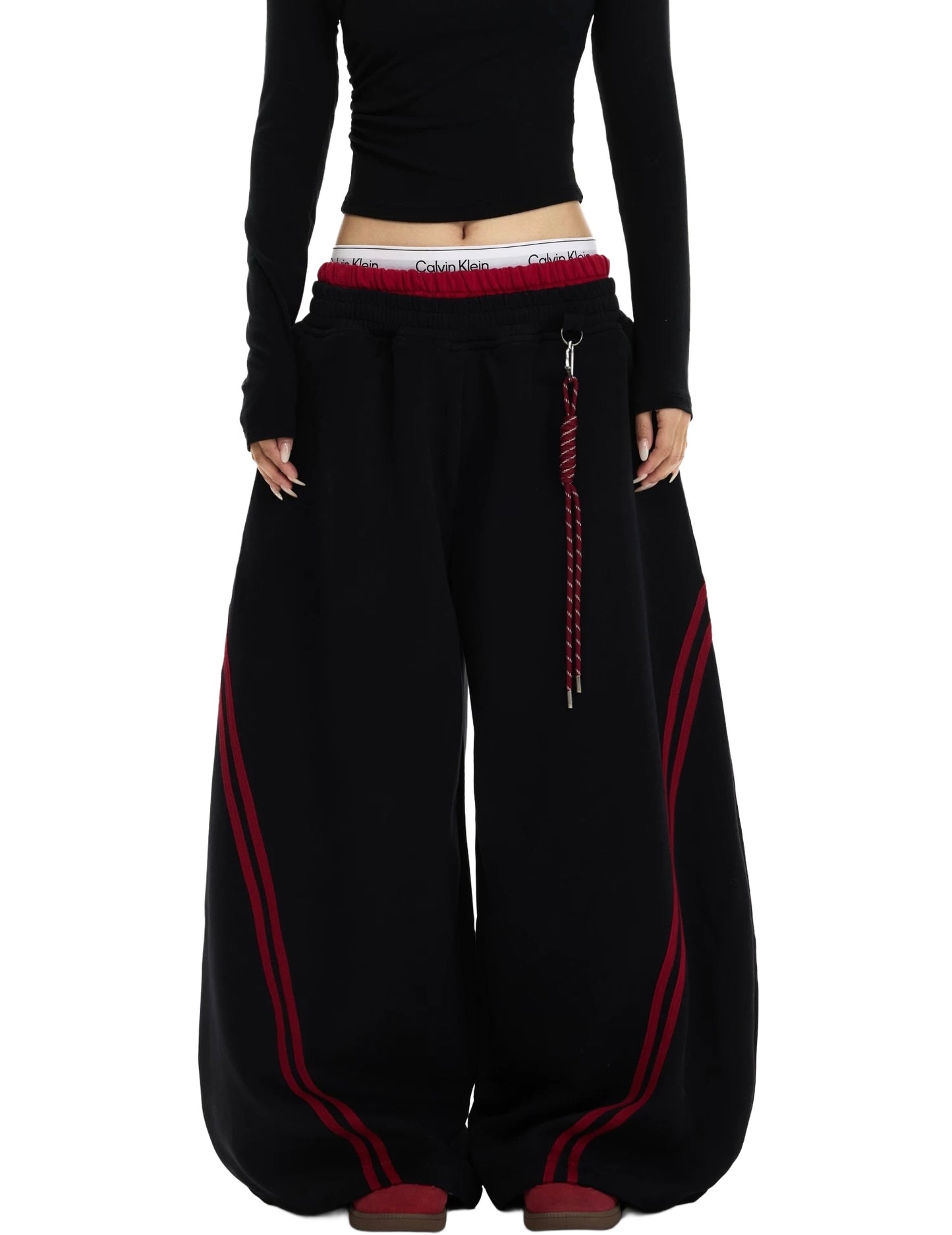 1127 STRIPED JOGGERS
