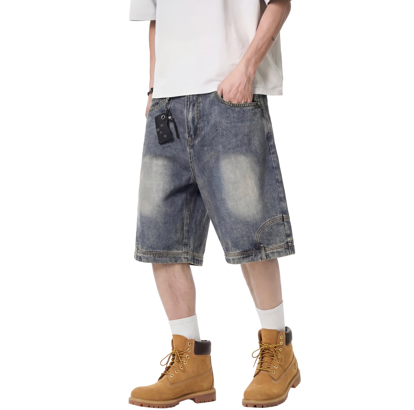 1129 DENIM SHORTS
